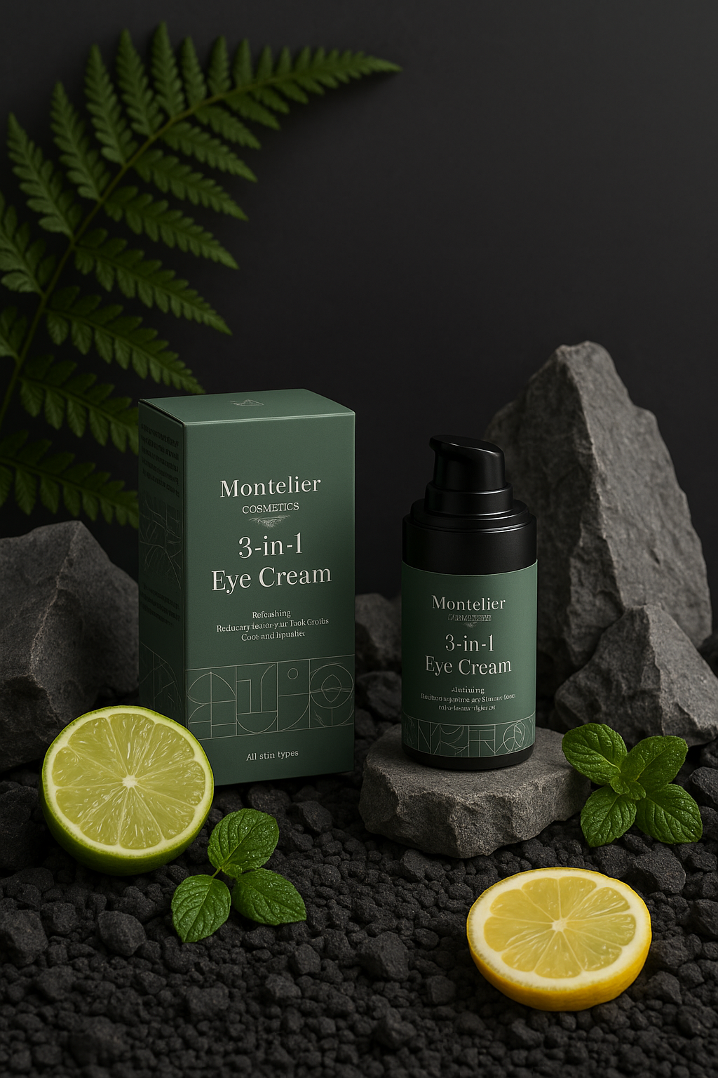 Contorno de ojos 3 en 1 Homme–antiedad, hidratante y defatigante