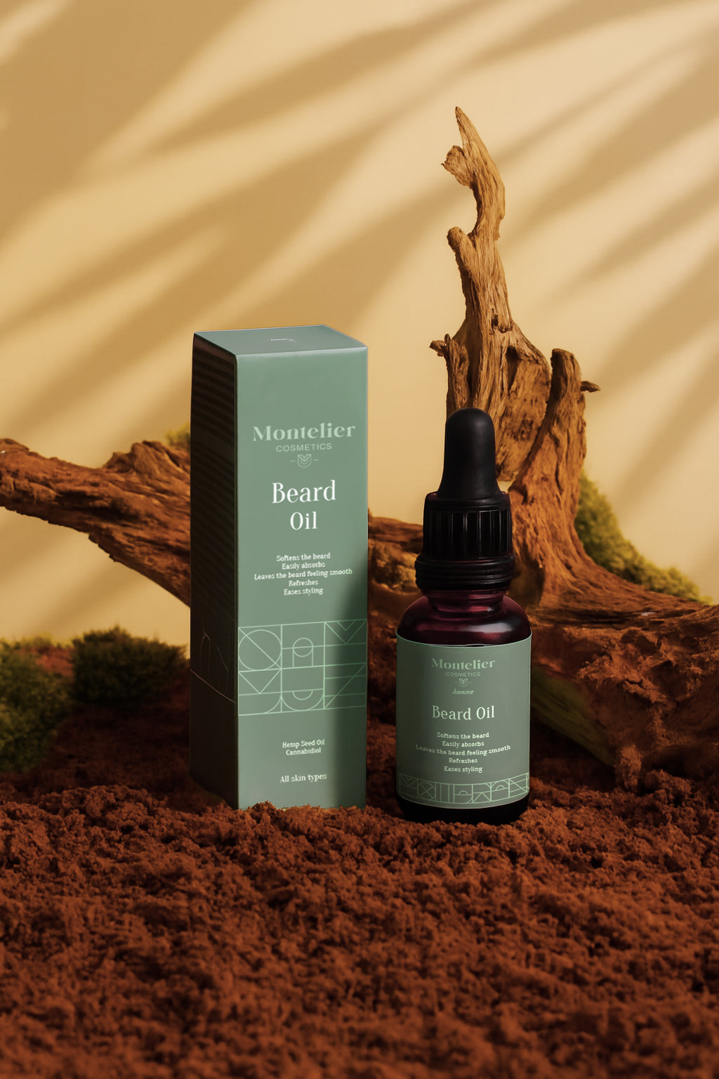 Aceite acondicionador para barba